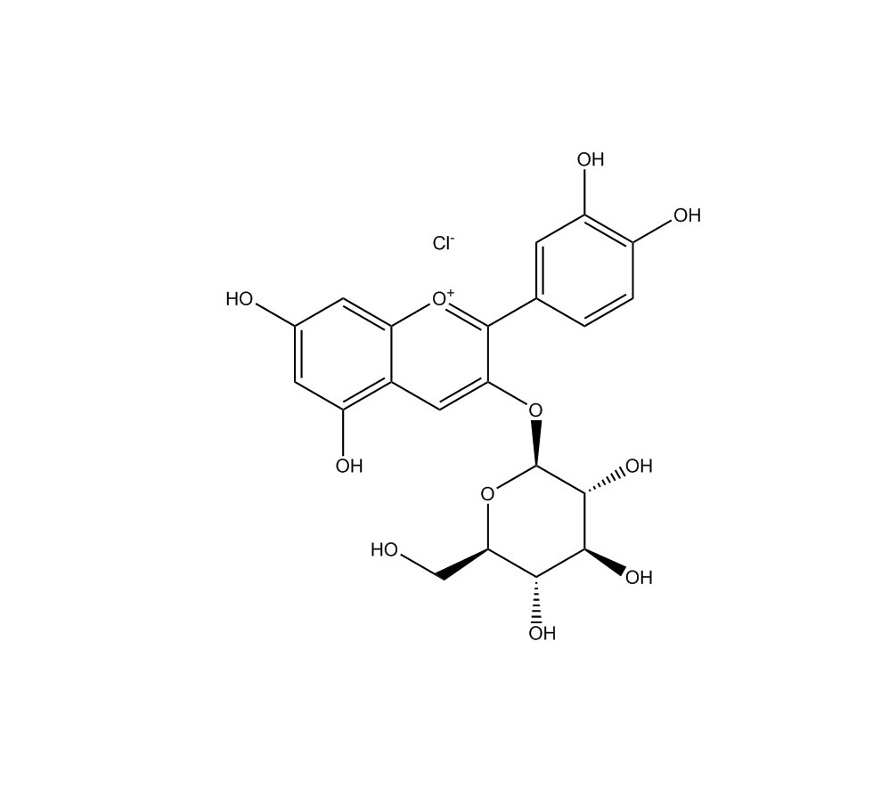 矢車(chē)菊素-3-O-葡萄糖苷|7084-24-4
